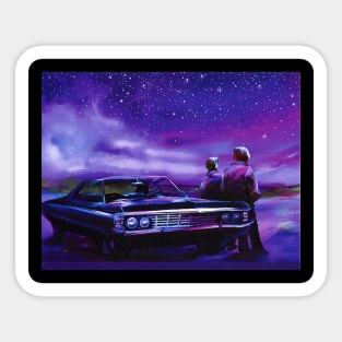 Impala Nights -no  banner Sticker